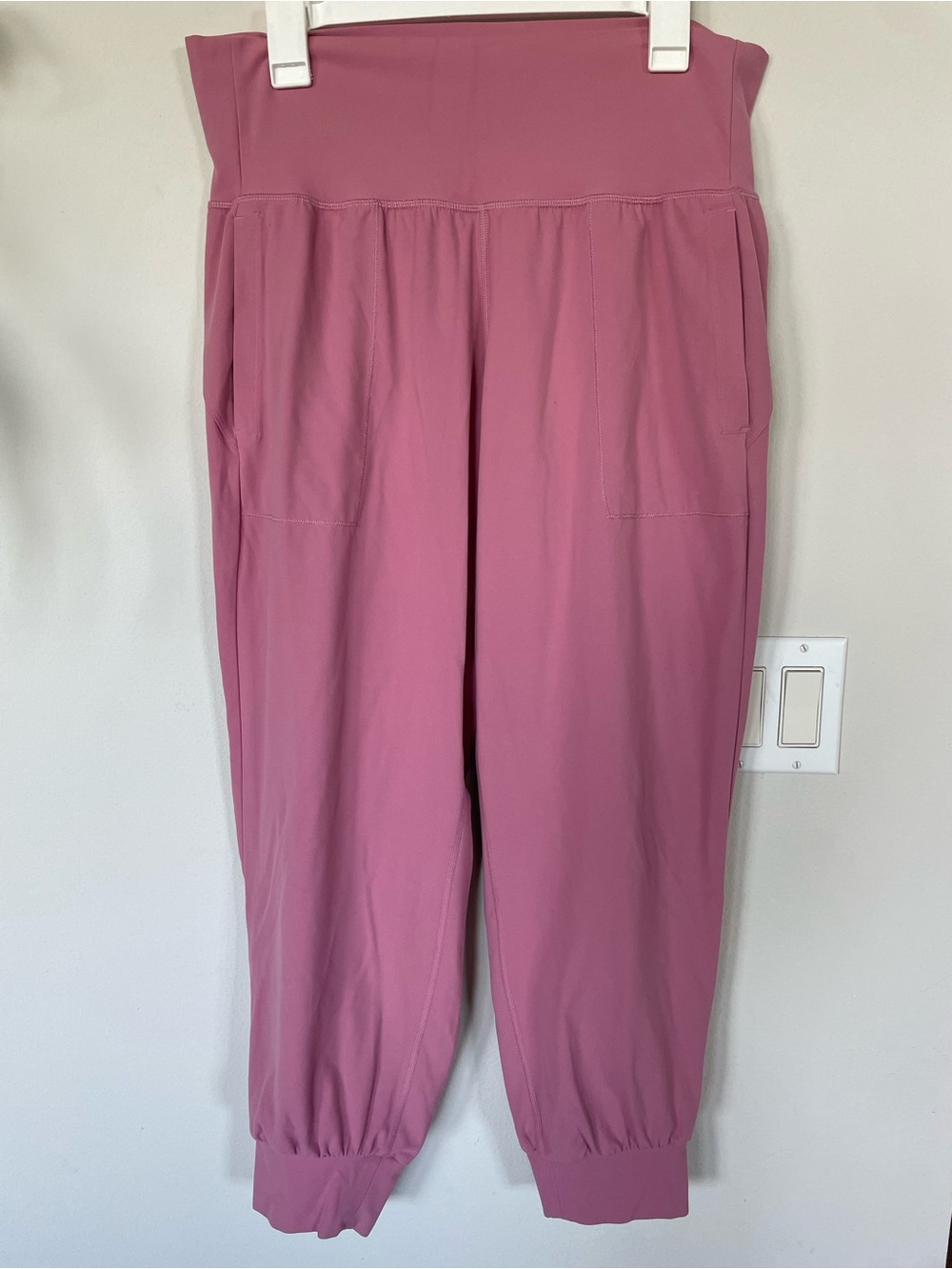 Athleta Women’s Size 1X Jogger Pink 2 Pocket Running Yoga Pants
